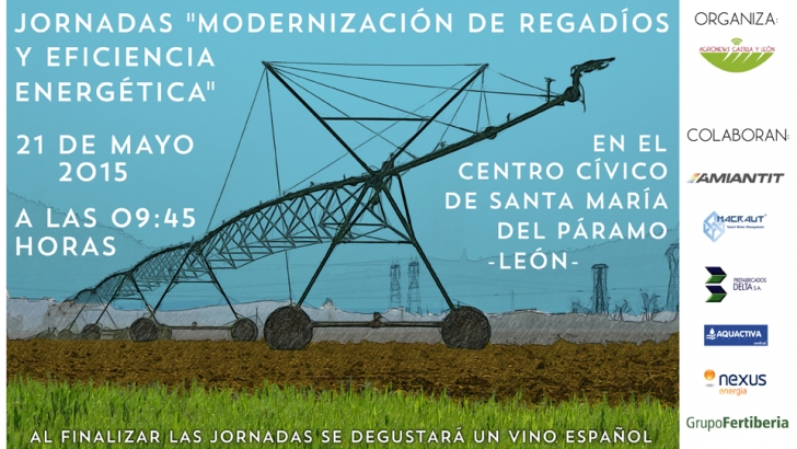 Prefabricados Delta en la Jornada Regadío Modernizado y Eficiencia en el Riego en León