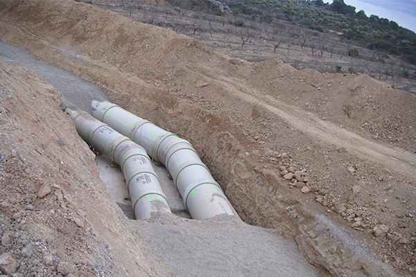 Prefabricados Delta comienza el suministro de tubería PRFV en Algerri-Balaguer (Lleida)