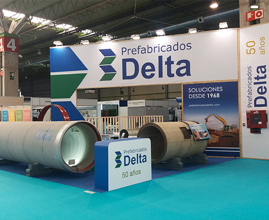 Prefabricados Delta na feria de Saragoça SMAGUA 2021