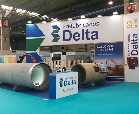 Prefabricados Delta au salon de l'eau de Saragosse SMAGUA 2021