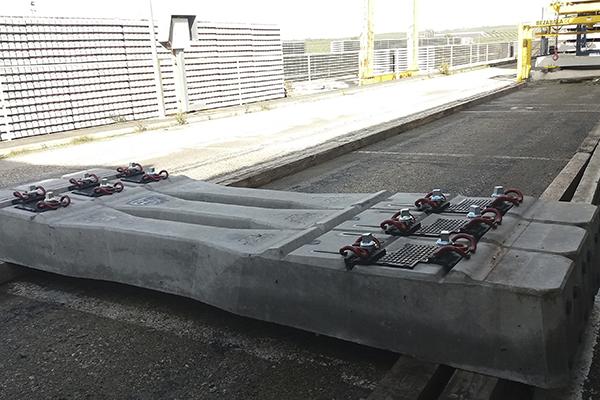Prefabricados Delta in 2018 has supplied mixed width railway sleepers for the Mediterranean Corridor