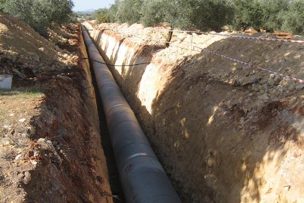 Prefabricados Delta wins the supply contract for the main pipeline for the modernization of the Cuevas del Campo community irrigation system (Granada)